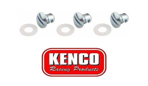 5 X Kenco AMCA 1/2" Large Head Lug Nuts for AERO or BASSET Wheels | Speedway - Image 3
